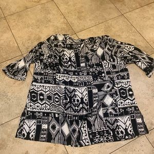 CITRON of Santa Monica. Tunic top. Size 2x